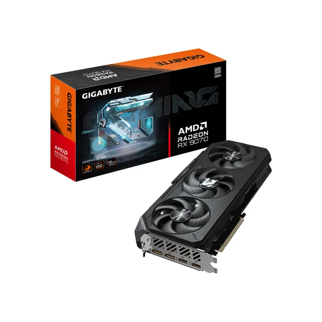 GIGABYTE Radeon RX 9070 GAMING OC 16G AMD 16 GB GDDR6 image 2