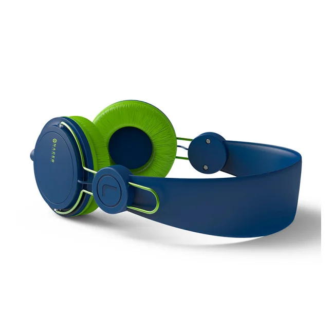 Naceb Technology NA-0313A audífono y auriculare Audífonos Alámbrico Diadema Llamadas/Música Azul, Verde