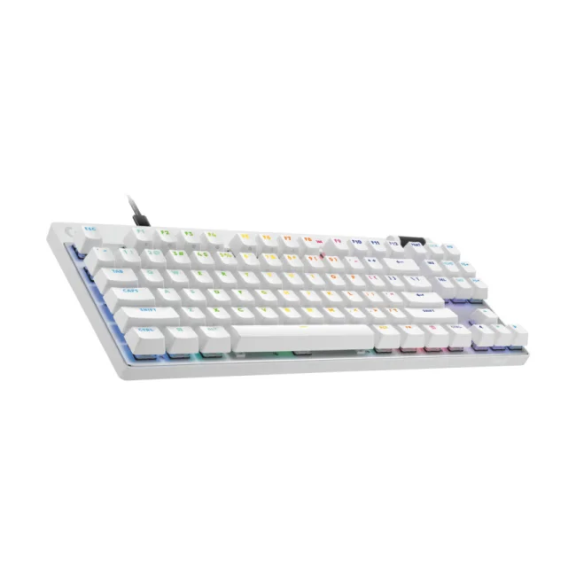 Logitech PRO X TKL Rapid teclado Juego USB QWERTY Inglés Blanco image 4