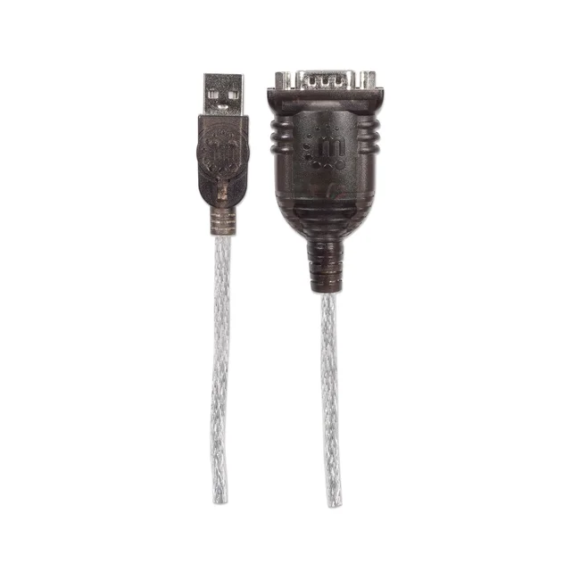Manhattan 151856 cable serial Plata 0.45 m USB A Serial/COM/RS232/DB9 image 9
