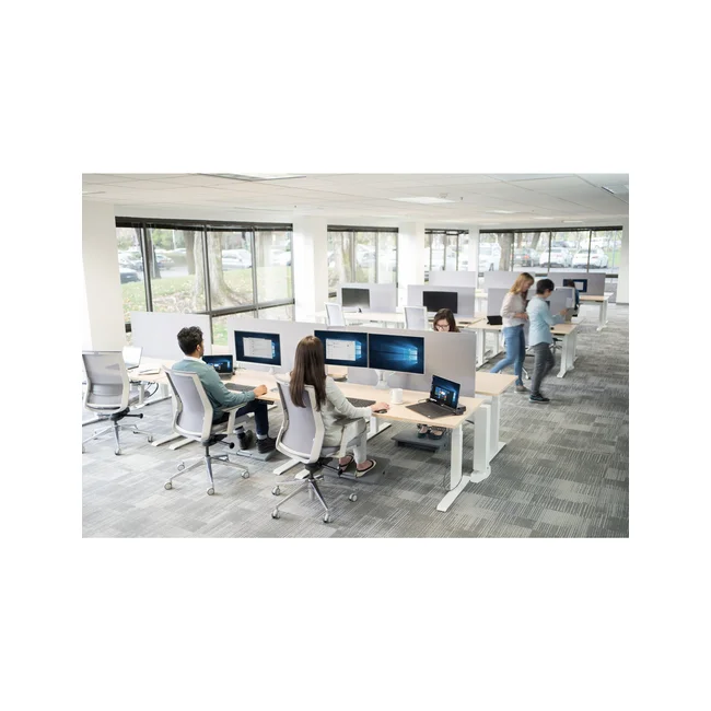 Kensington Brazo SmartFit® de altura ajustable con controles de un solo toque para dos monitores image 22