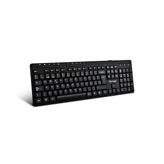 Vorago KMS-104 teclado Ratón incluido QWERTY Español Negro image 10