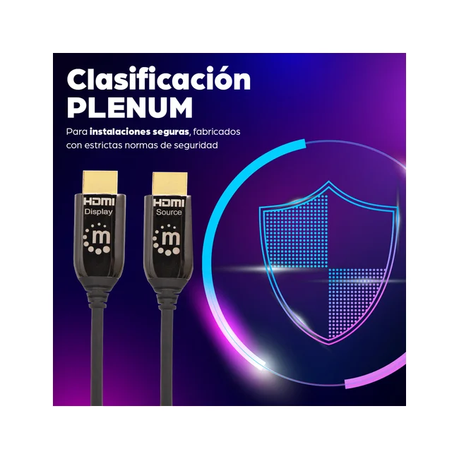 Manhattan Cable HDMI Óptico Activo con Clasificación Plénum image 13