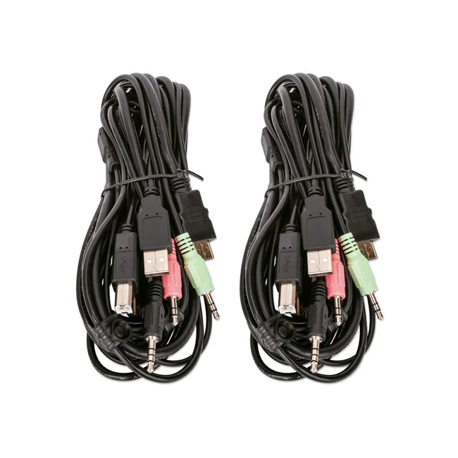Manhattan Switch KVM HDMI de 2 puertos para dos monitores image 12