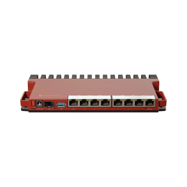 Mikrotik L009UiGS-RM enrutador 2.5 Gigabit Ethernet, Gigabit Ethernet Rojo
