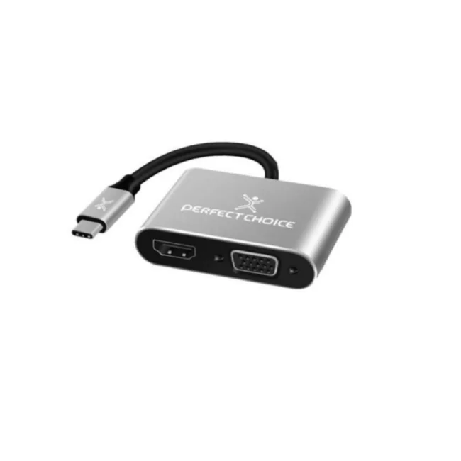 Perfect Choice PC-101284 adaptador gráfico USB 4096 x 2160 Pixeles Negro