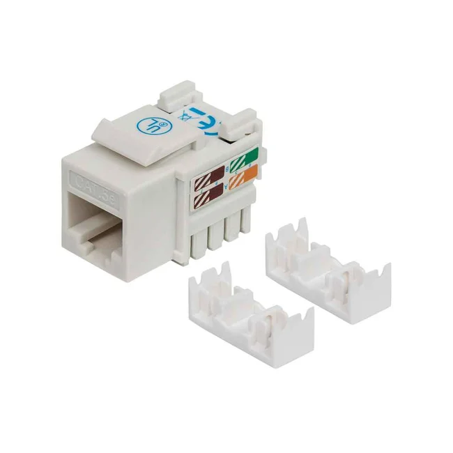 Intellinet JACK RJ45 CAT5E KEYSTONE DE IMPACTO BLANCO image 6