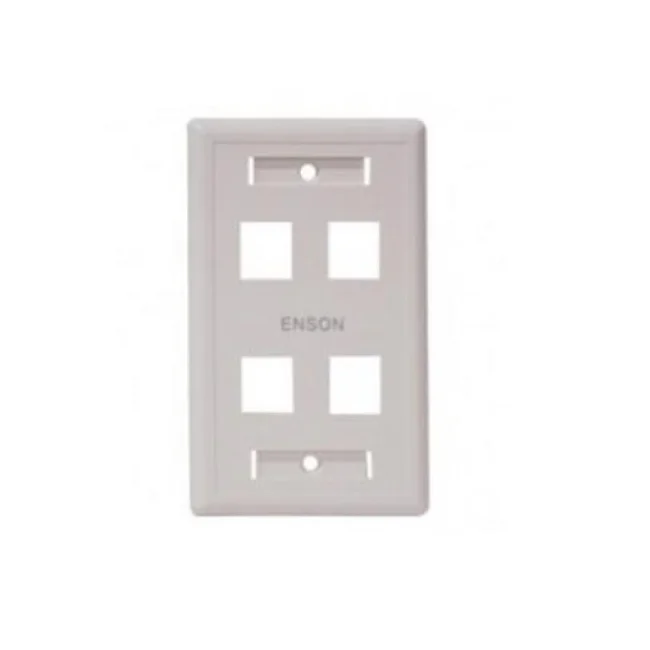 Enson ENS-FP64 placa de pared o cubierta de interruptor Blanco