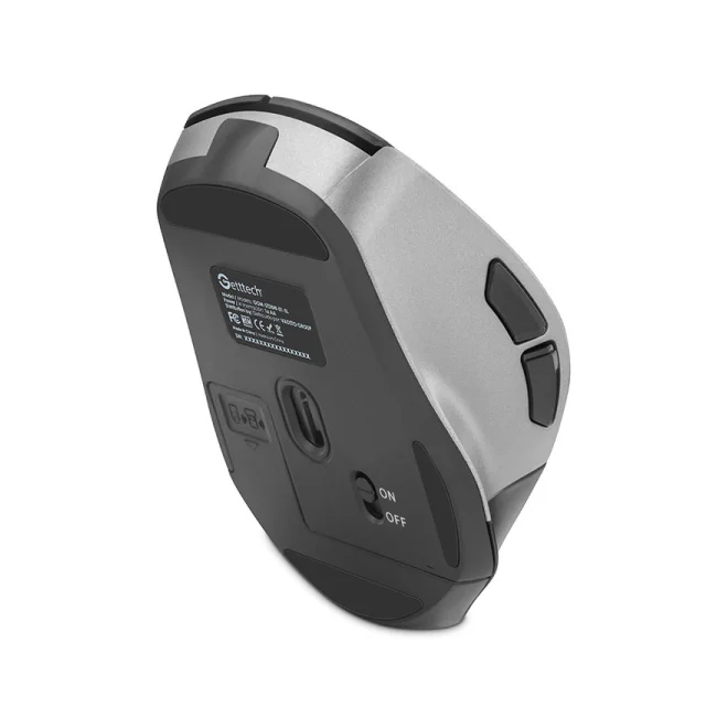 Getttech GGM-STDBW-01-SL ratón Oficina Diestro RF inalámbrico + bluetooth 7200 DPI image 6