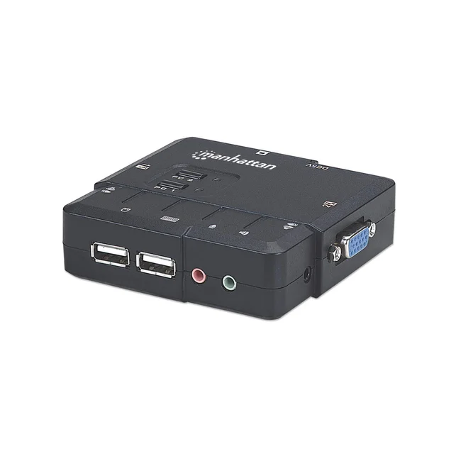 Manhattan Switch KVM Compacto de 2 Puertos image 4