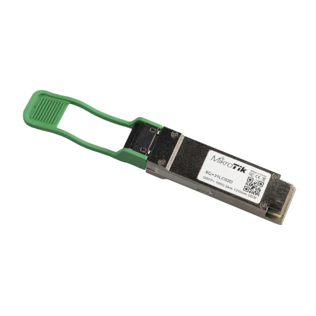 Mikrotik XQ+31LC02D módulo de red del transceptor Fibra óptica 100000 Mbit/s QSFP28 1331 nm