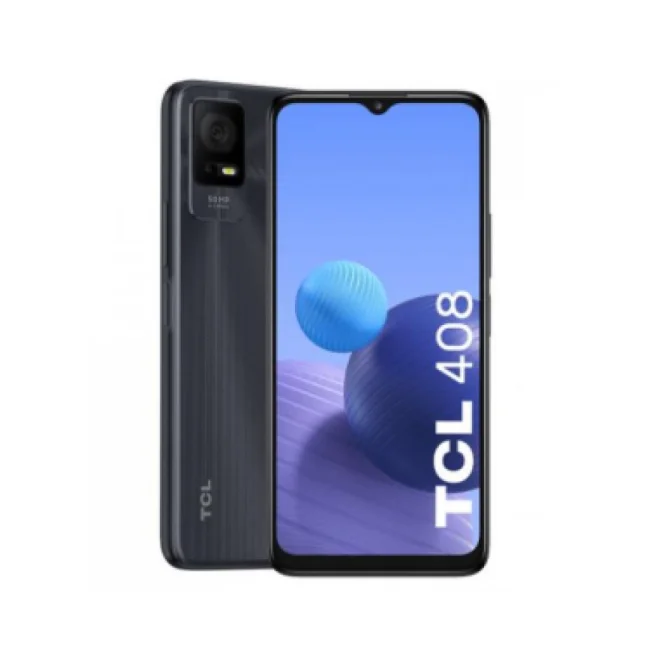 TCL 408 16.8 cm (6.6") SIM dual Android 12 4G USB Tipo C 4 GB 64 GB 5000 mAh Gris