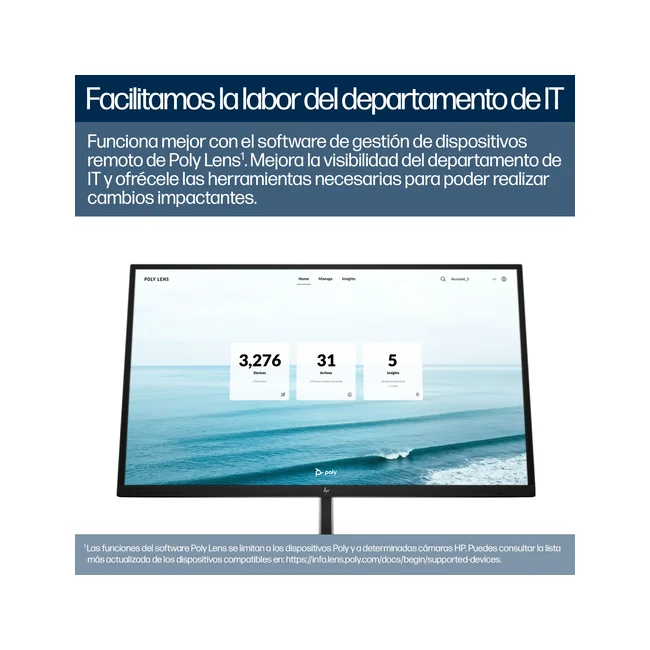 HP Poly Cámara inteligente MPTZ 4K Poly Studio E60 con zoom óptico de 12x image 12