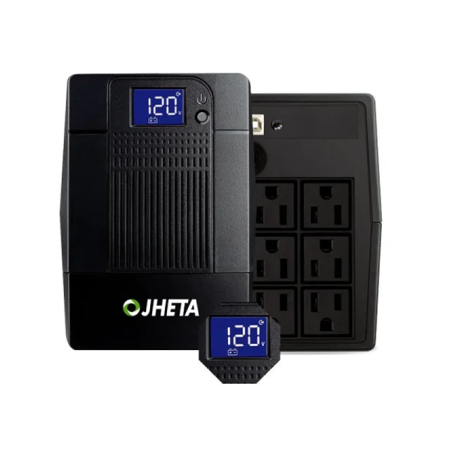 Jheta NEO LCD 900 sistema de alimentación ininterrumpida (UPS) En espera (Fuera de línea) 0.9 kVA 480 W image 4