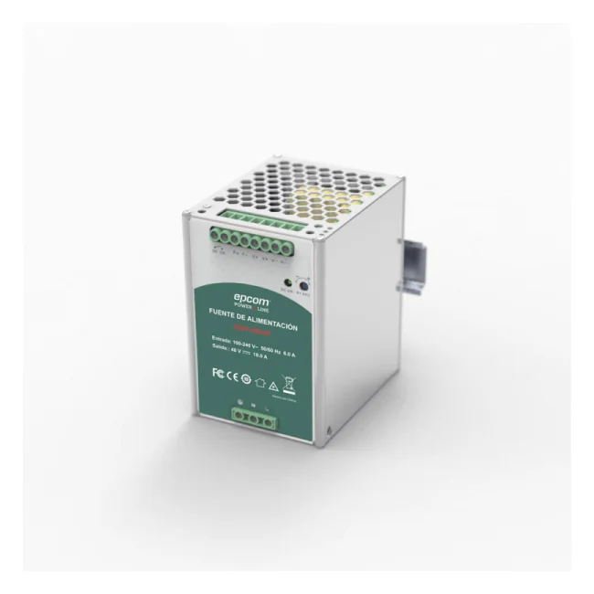 Epcom SDR-48048 adaptador e inversor de corriente Interior / exterior 480 W Gris