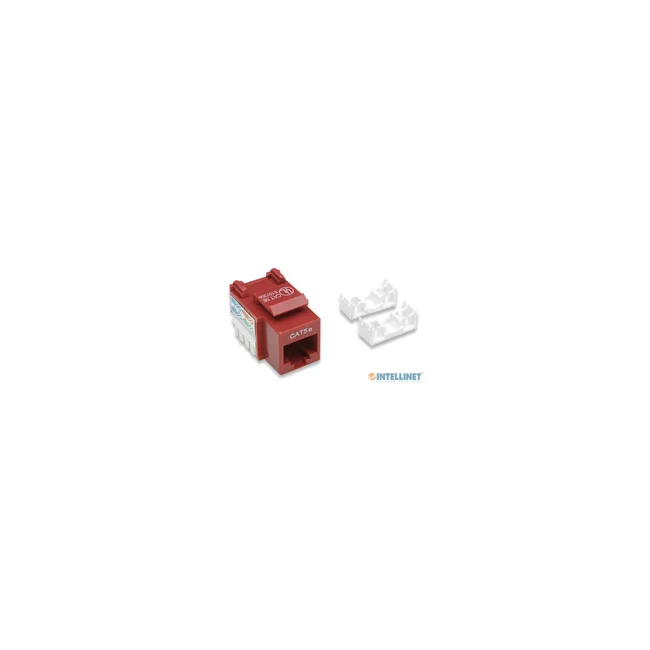 Intellinet JACK RJ45 CAT5E KEYSTONE DE IMPACTO ROJO image 2