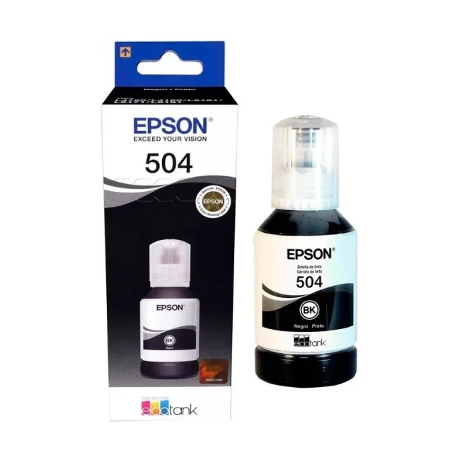 EPSON BOTELLA DE TINTA T504120-AL 504 NEGRO image 2
