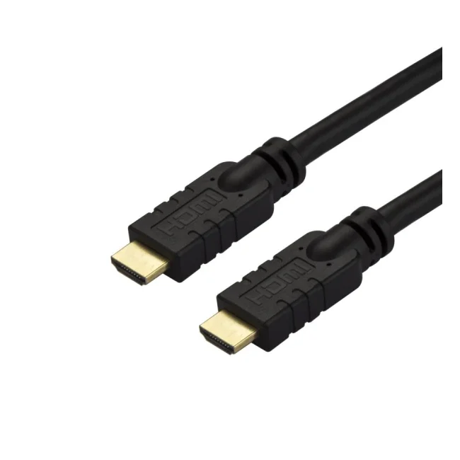 StarTech.com Cable de 15 metros HDMI 2.0 - Cable HDMI Activo de 4K a 60Hz - con Clasificacioón CL2 para Instalación en Pared - Cable HDMI de Alta Velocidad Largo y Durable - HDR - de 18Gbps - Cable Macho a Macho - Negro image 4