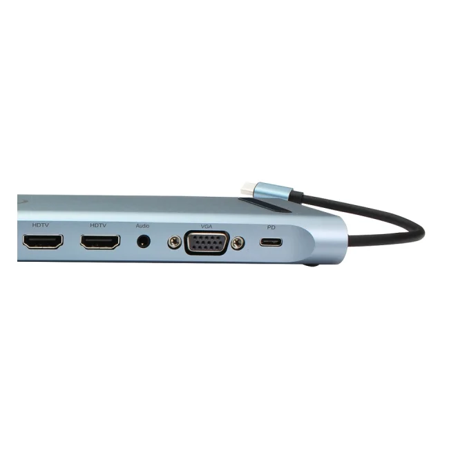 Docking Ec line EC-BYL-2003U2 12 en 1 Usb Type C image 5