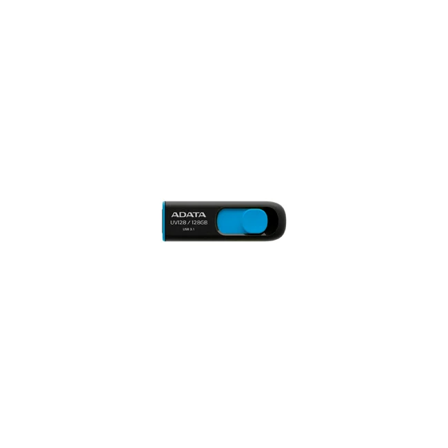 ADATA DashDrive UV128 128GB unidad flash USB USB tipo A 3.2 Gen 1 (3.1 Gen 1) Negro, Azul