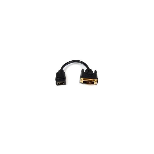 StarTech.com Adaptador de 20cm HDMI a DVI - DVI-D Macho - HDMI Hembra - Cable Convertidor Video image 2