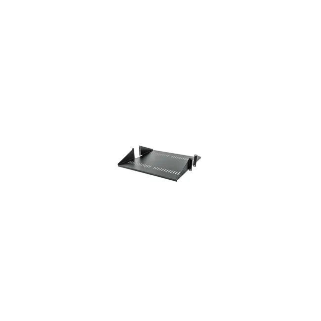 Intellinet Charola de doble cara de 19" para bastidores de marco abierto de 2 postes, 2U, charolade doble cara para rack de 19", 450 mm (17.71 pulg.) de profundidad, ventilado, negro image 2