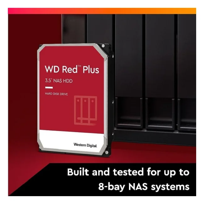 Western Digital Red Plus WD60EFPX disco duro interno 3.5" 6 TB Serial ATA III image 8