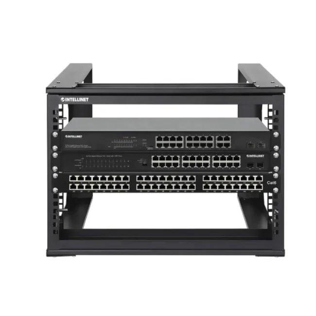 Intellinet Rack abierto de 19" para montaje en pared, 2 postes, 6U image 7
