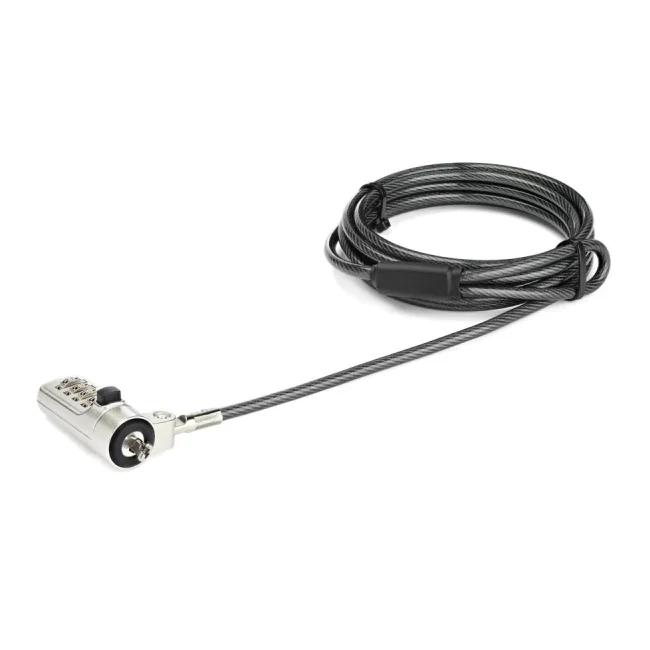 StarTech.com LTLOCKNBL cable antirrobo Negro, Plata 2.043 m image 5