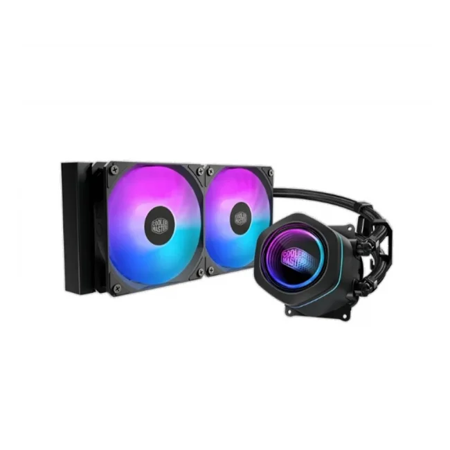 VENTILADOR P/CPU COOLER MASTER (MLX-D24M-A18PA-R1) MASTERLIQUID CORE NEX 240MM,ARGB,1851/AM5,NEGRO image 2