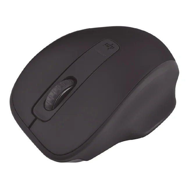 MOUSE OPTICO QUARONI INALAMBRICO 4 BOTONES COLOR NEGRO CON AJUSTE DE DPI 1600/1200/800 image 2