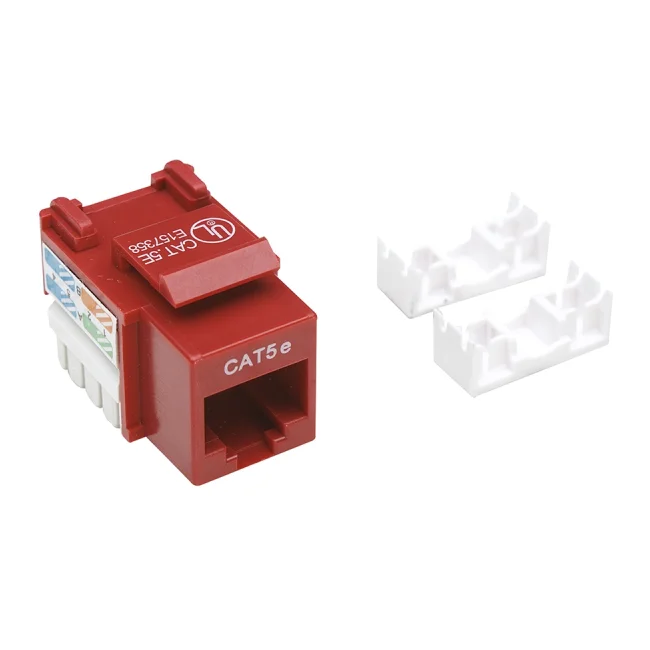 Intellinet JACK RJ45 CAT5E KEYSTONE DE IMPACTO ROJO image 4