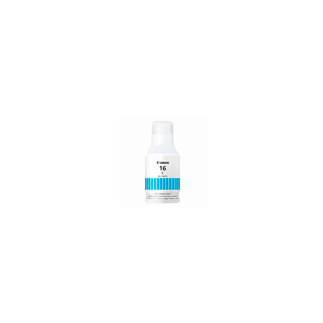 BOTELLA DE TINTA CANON GI-16 C CYAN PARA GX7010 GX6010 4418C001AA