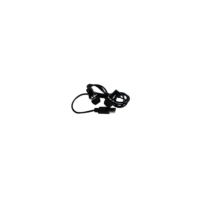 Perfect Choice PC-116479 audífono y auriculare Auriculares Alámbrico Intra auditivo Llamadas/Música USB Tipo C Negro