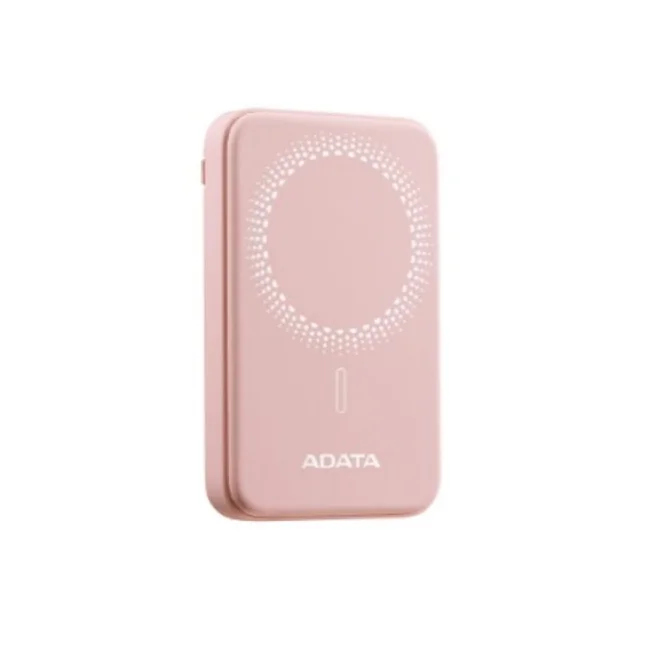 ADATA PR050-11PK batería externa Polímero de litio 5000 mAh Cargador inalámbrico Rosa image 6