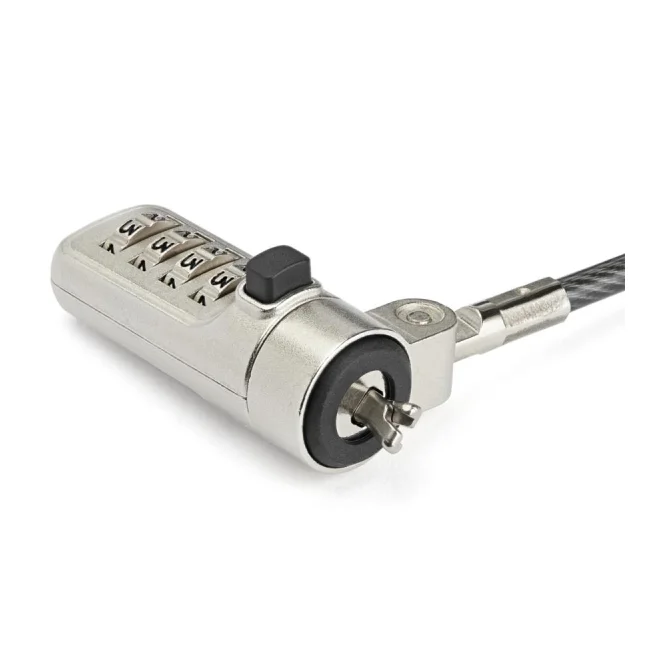 StarTech.com LTLOCKNBL cable antirrobo Negro, Plata 2.043 m image 4