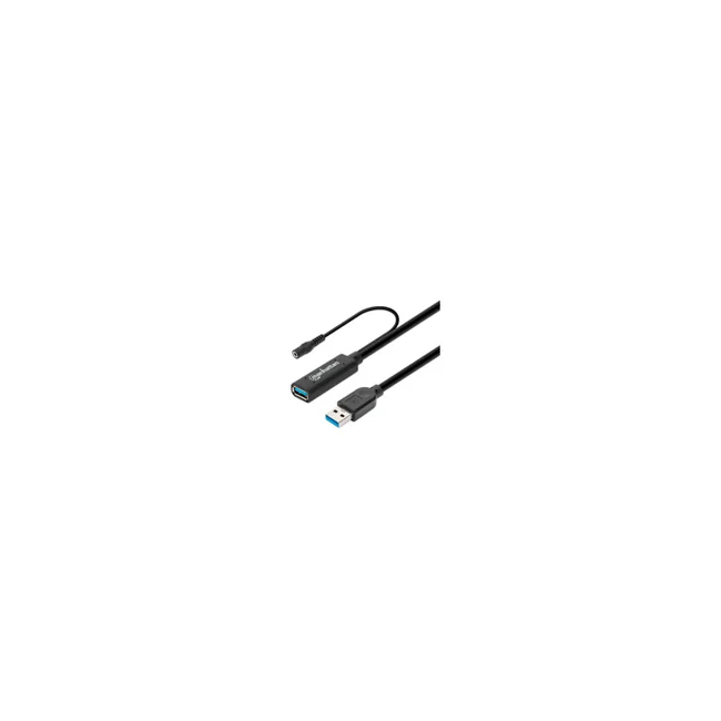 Manhattan 153768 cable USB USB 3.2 Gen 1 (3.1 Gen 1) 15 m USB A 5 Gbit/s Negro