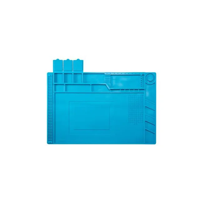 TAPETE ANTIEST&Aacute;TICO DE SILIC&Oacute;N, MAGN&Eacute;TICO 45 x 30 cm, AZUL image 2