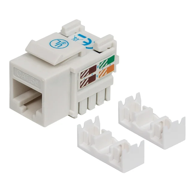Intellinet JACK RJ45 CAT5E KEYSTONE DE IMPACTO BLANCO image 3