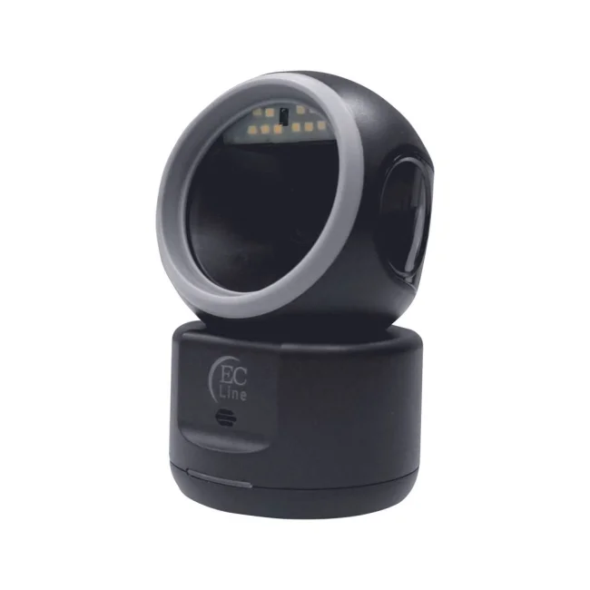 ECLine EC-2600-2D lector de código barras Lector de código de barras anexo 1D/2D CMOS Negro