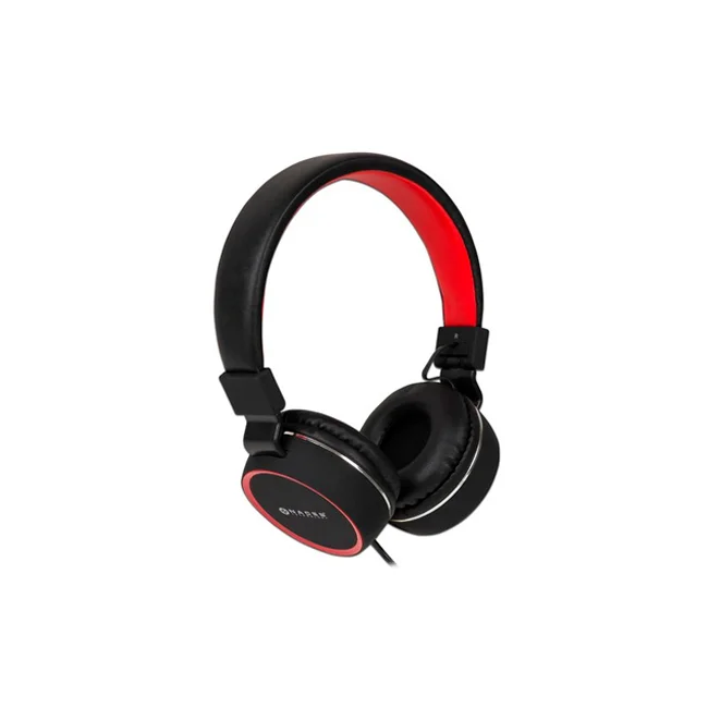 Naceb Technology NA-0310R audífono y auriculare Audífonos Alámbrico Diadema Llamadas/Música Rojo