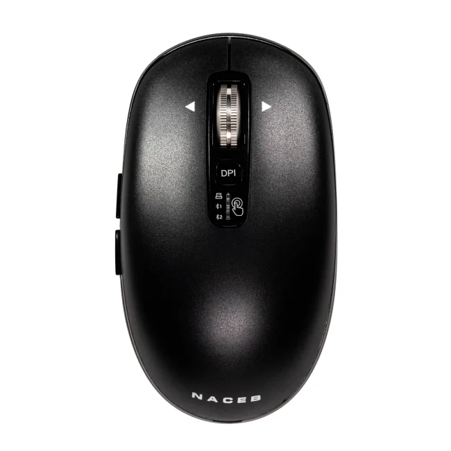 MOUSE NACEB INFINITY ELEMENTAL LS1 INALAMBRICO OPTICO 3.200DPI BLUETOOTH NEGRO