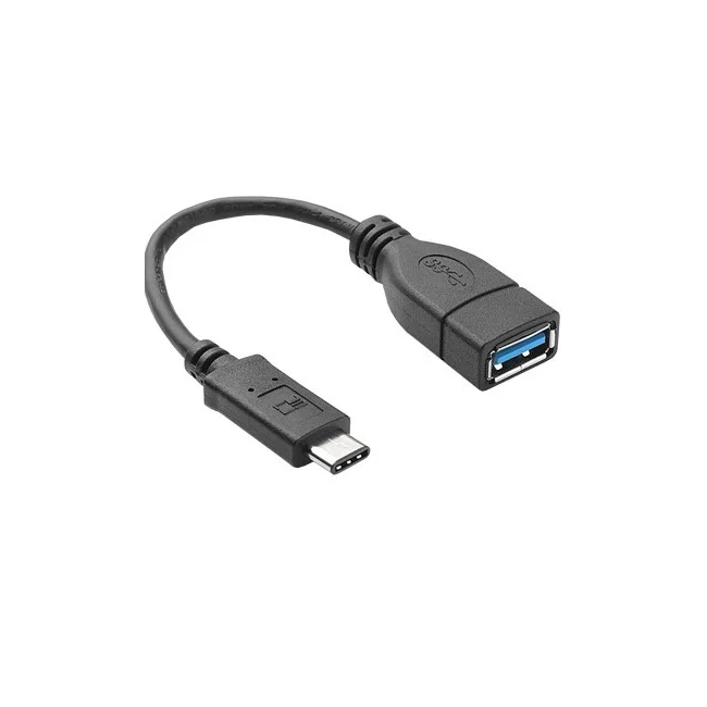 BRobotix 053161 cable USB 0.2 m USB 2.0 USB C USB A Negro
