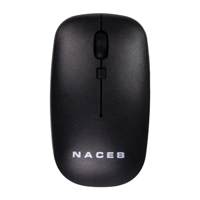 MOUSE NACEB NA 0136 INALAMBRICO OPTICO 1.600DPI RF INALAMBRICO NEGRO