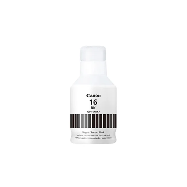 BOTELLA DE TINTA CANON GI-16 NEGRO 167 ML PARA GX7010GX6010 4408C001AA image 2