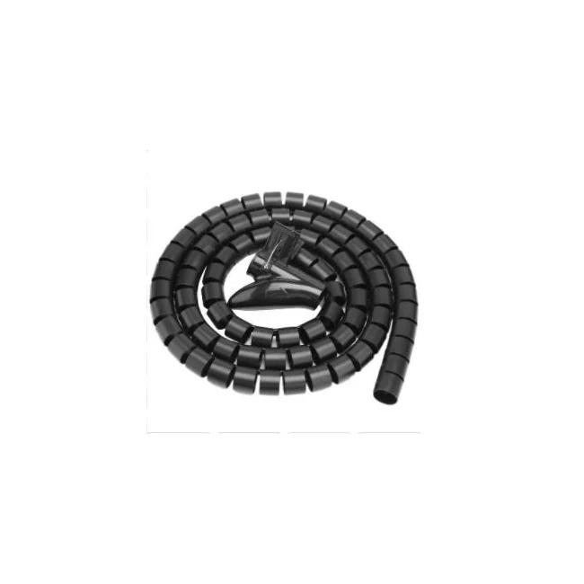 BRobotix 263533 organizador de cables Escritorio Tubo flexible para cable Negro 1 pieza(s)