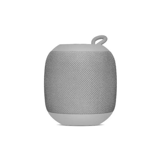 BOCINA PORT&Aacute;TIL INAL&Aacute;MBRICA 360&ordm;, BLUETOOTH, RADIO FM, PUERTO USB Y MICRO SD, GRIS image 2