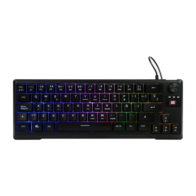 Vorago KB-506 teclado USB QWERTY Español Negro image 2