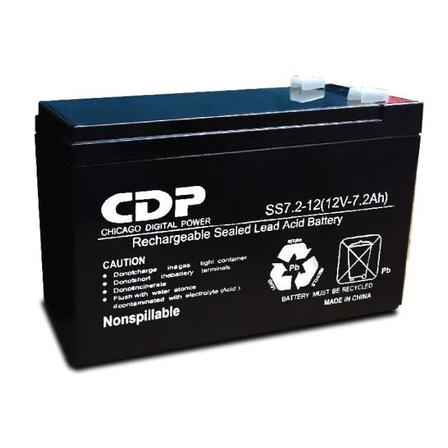 CDP SLB12-7 batería para sistema UPS Sealed Lead Acid (VRLA) 12 V 7 Ah image 2