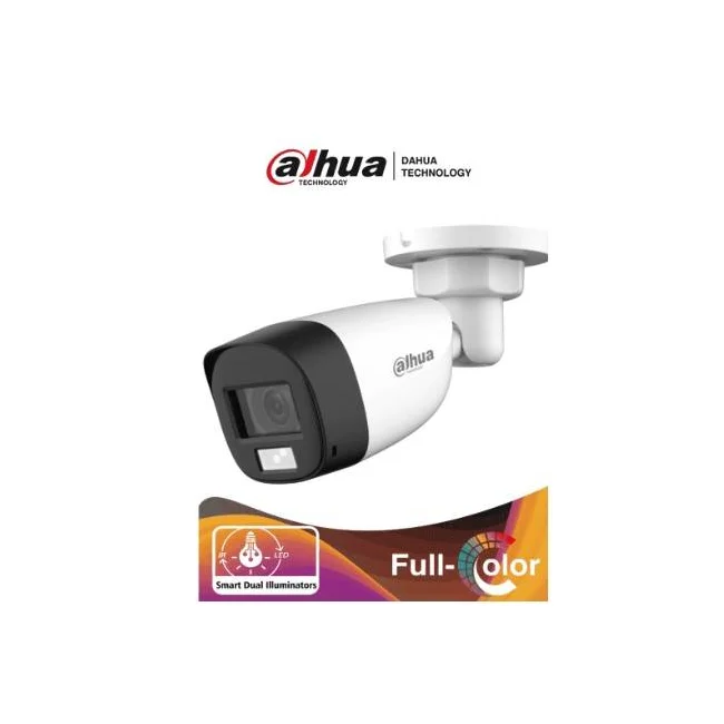 Dahua Technology Lite DH-HAC-HFW1500CLN-IL-A cámara de vigilancia Bala (forma) Cámara de seguridad CCTV Interior y exterior 2880 x 1620 Pixeles Techo/pared